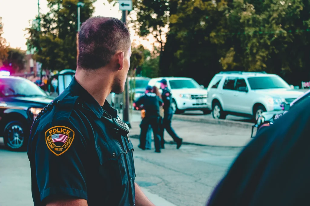 Emergency responders at the scene of a suicide call in San Antonio, where the situation turned tragic.